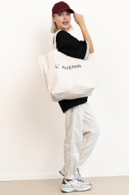 Club L'avenir |  Shopper with logo Zela | natural | Picture 2