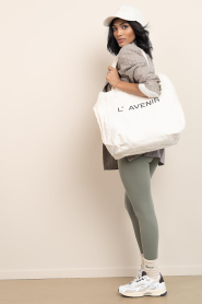 Club L'avenir |  Shopper with logo Zela | natural | Picture 3
