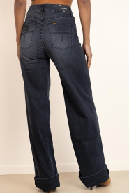 Lois Jeans | High waist straight leg jeans Palazzo L34 | donkergrijs | Afbeelding 7