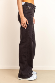 Lois Jeans |  High waist wide leg jeans Palazzo L34 | brown | Picture 6