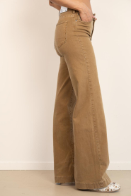 Lois Jeans |  High waist wide leg jeans Palazzo L34 | camel | Picture 6