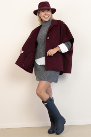 STUDIO AR |  Mini skirt with studs Lexi | grey | Picture 4