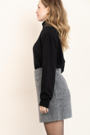 STUDIO AR |  Mini skirt with studs Lexi | grey | Picture 7