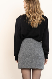 STUDIO AR |  Mini skirt with studs Lexi | grey | Picture 8