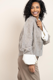 STUDIO AR |  Soft vest with zipper Harper | grey | Picture 8