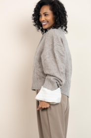 STUDIO AR |  Soft vest with zipper Harper | grey | Picture 7