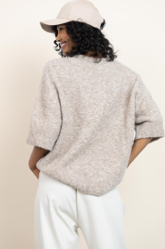 STUDIO AR |  Bouclé sweater Jessica | camel | Picture 7