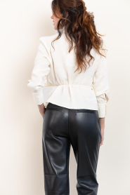 Antik Batik |  Cotton draped top Pia | natural | Picture 6