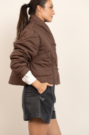 Antik Batik |  Padded jacket Betty | brown | Picture 8