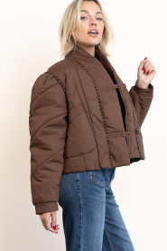 Antik Batik |  Padded jacket Betty | brown | Picture 7