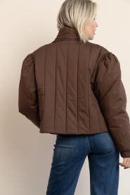 Antik Batik |  Padded jacket Betty | brown | Picture 5