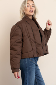 Antik Batik |  Padded jacket Betty | brown | Picture 6