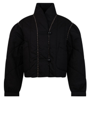 Antik Batik |  Padded jacket Betty | black