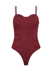 Co'Couture |  Fitted body Colton | burgundy