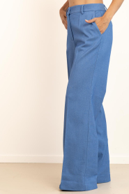 Co'Couture |  Denim look trousers Tobber | blue | Picture 6