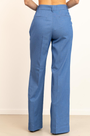 Co'Couture |  Denim look trousers Tobber | blue | Picture 7