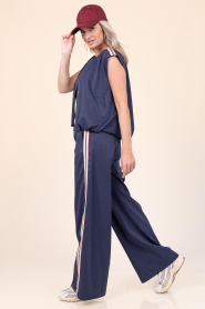 Co'Couture |  Sporty pants Mingus | dark blue | Picture 3