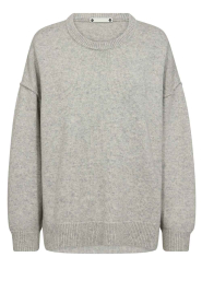 Co'Couture |  Basic sweater Maja | grey | Picture 1