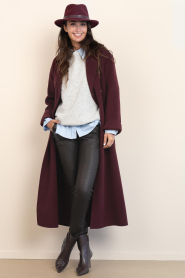 Co'Couture |  Basic sweater Maja | grey | Picture 3