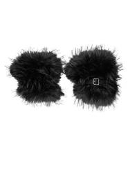 Co'Couture |  Hand warmers Furry | black | Picture 1