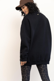Deblon |  Sweater with logo Tess | black | Picture 9