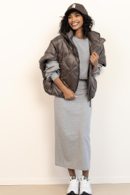 Deblon |  Padded bodywarmer Stevie | brown | Picture 3