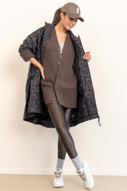 Deblon |  Tight legging Shine | brown | Picture 4