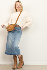 IRO |  Non-stretch denim skirt Siryne | blue | Picture 5
