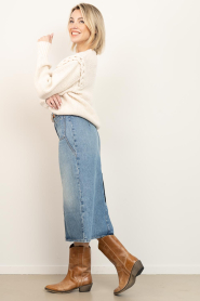 IRO |  Non-stretch denim skirt Siryne | blue | Picture 7