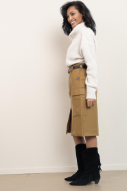 IRO |  Gargo midi skirt Carrie | camel | Picture 6
