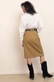 IRO |  Gargo midi skirt Carrie | camel | Picture 7
