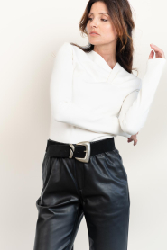 IRO |  Top with asymmetrical Mala | natural  | Picture 2