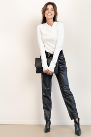 IRO |  Top with asymmetrical Mala | natural  | Picture 3