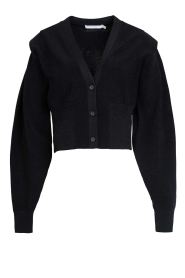 IRO |  Cardigan with shoulder detail Skye | black | Picture 1