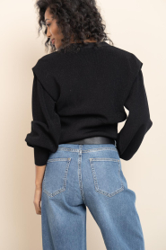 IRO |  Cardigan with shoulder detail Skye | black | Picture 9