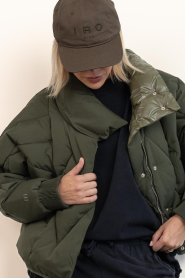 IRO |  Baseball cap logo Greb | dark green | Picture 2