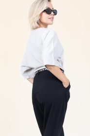 by-bar |  T-shirt with flared sleeves Kae | grey | Picture 6