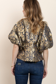 by-bar |  Top with puffed sleeves Avalon | gold | Picture 6