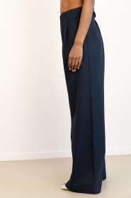 by-bar |  Wide leg trousers Benji | dark blue | Picture 5