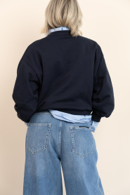 by-bar |  Sweater with print Bibi | dark blue | Picture 7