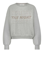 by-bar |  Sweater with print Bibi | grey | Picture 1