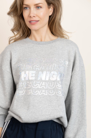 by-bar |  Sweater with print Bibi | grey | Picture 8