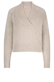 by-bar |  Alpaca mix sweater Perle | beige | Picture 1