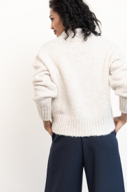 by-bar |  Alpaca mix sweater Perle | beige | Picture 8