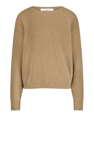 by-bar |  Merino wool sweater Meadow | beige | Picture 1