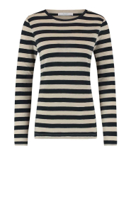 by-bar |  Striped top Basic Big | blue | Picture 1