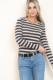 by-bar |  Striped top Basic Big | blue | Picture 6
