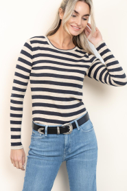 by-bar |  Striped top Basic Big | blue | Picture 7