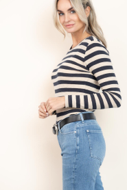 by-bar |  Striped top Basic Big | blue | Picture 8
