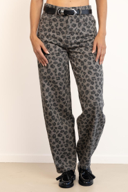 by-bar |  Leopard print high waist jeans Lew | animal print | Picture 6